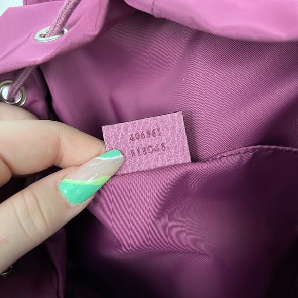 ❌SOLD Gucci nylon guccissma backpack - Picture 8 of 16